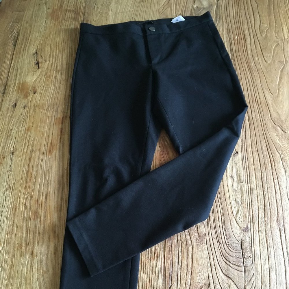 Banana Republic legging-fit stretch pant black